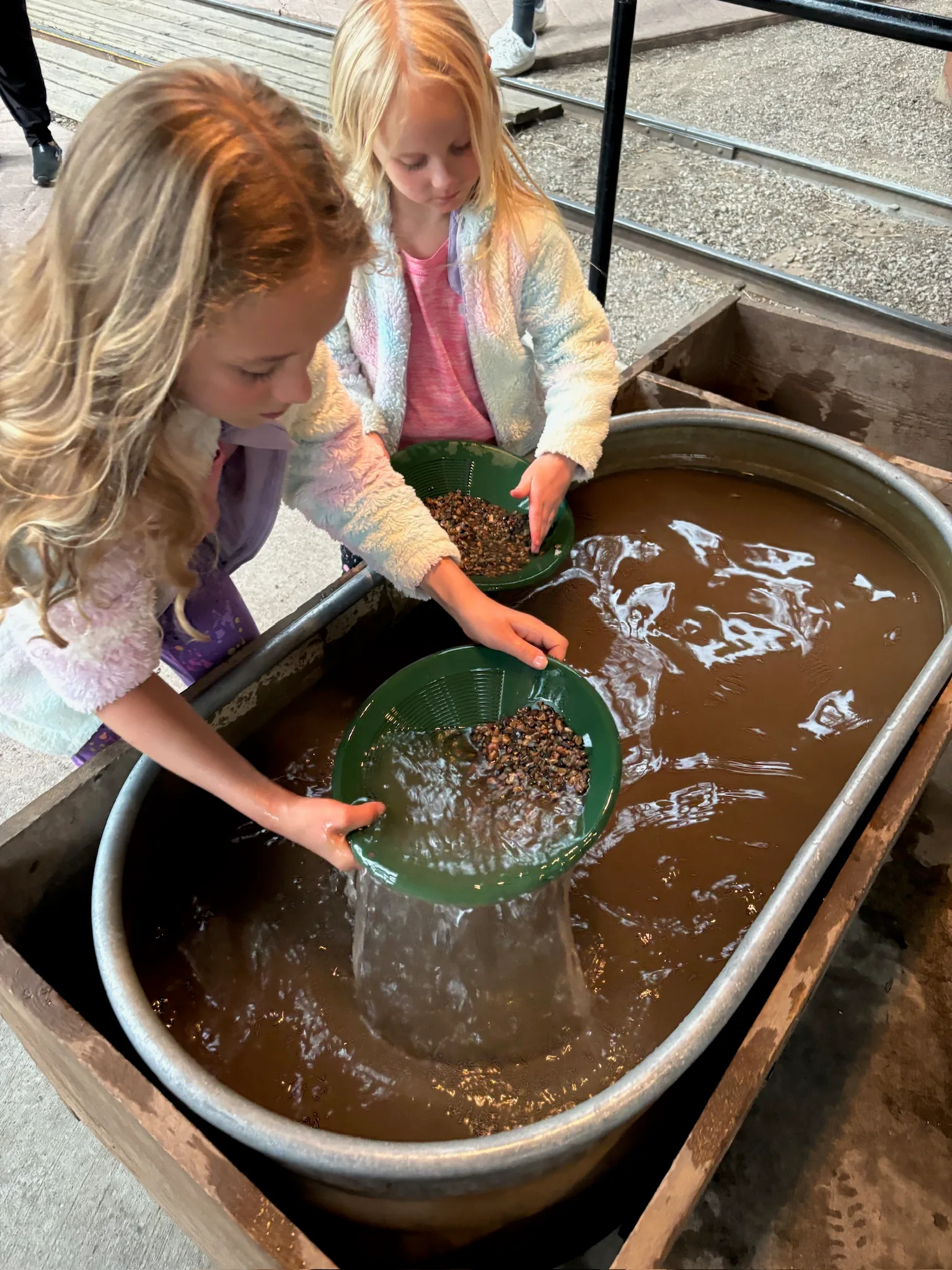 Panning for gold