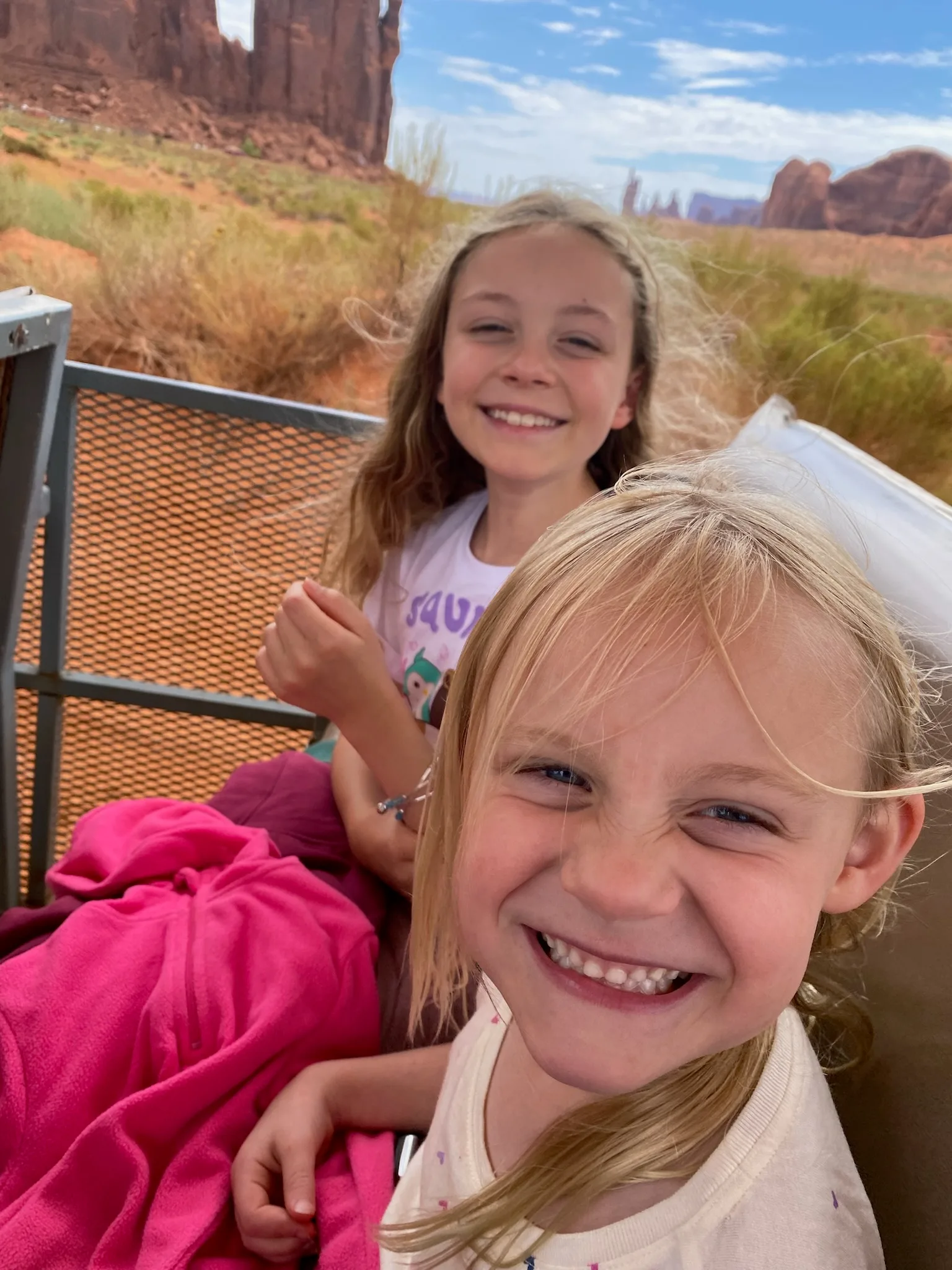 Hear we come Monument Valley