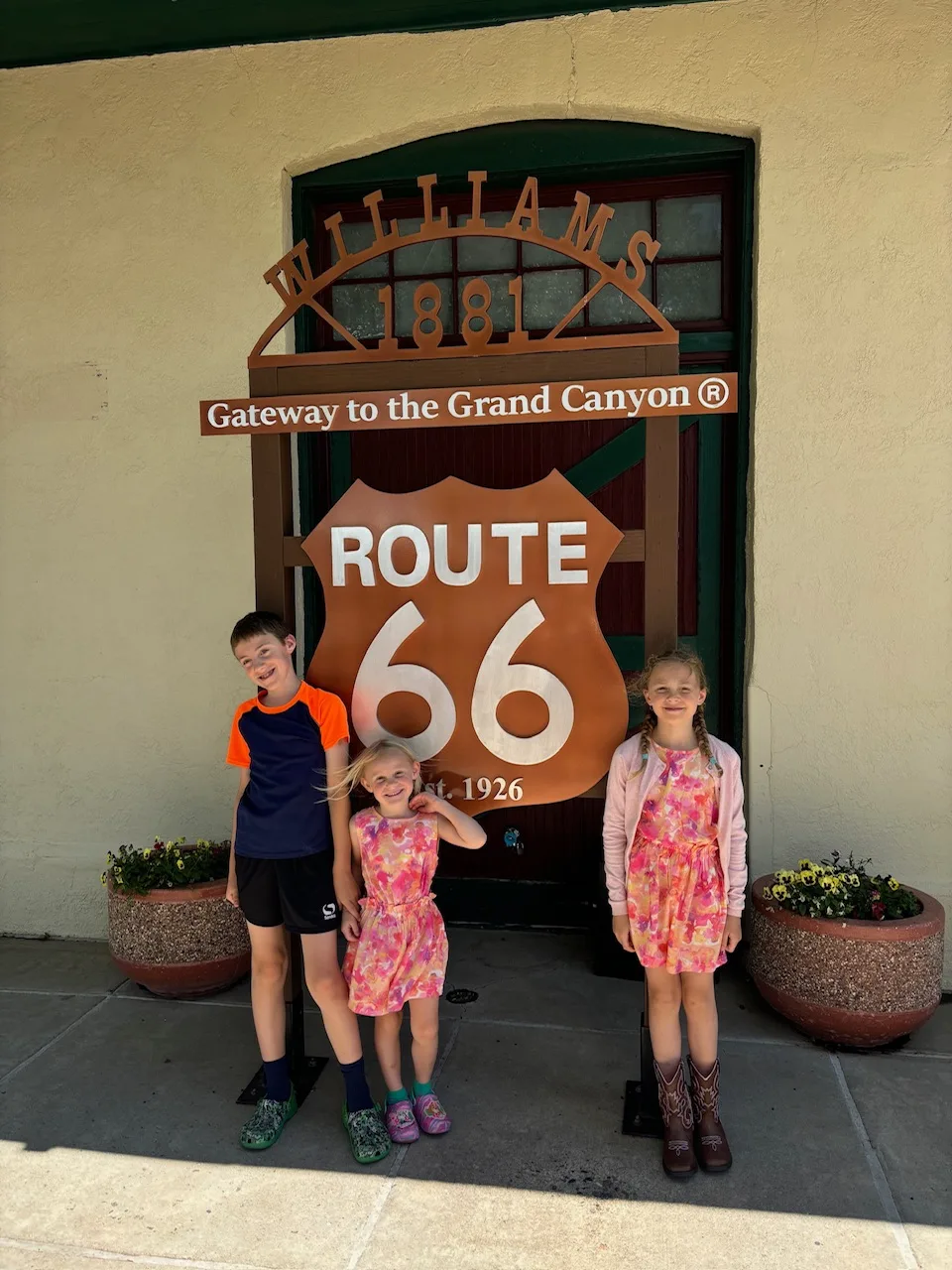 Williams, on Route 66