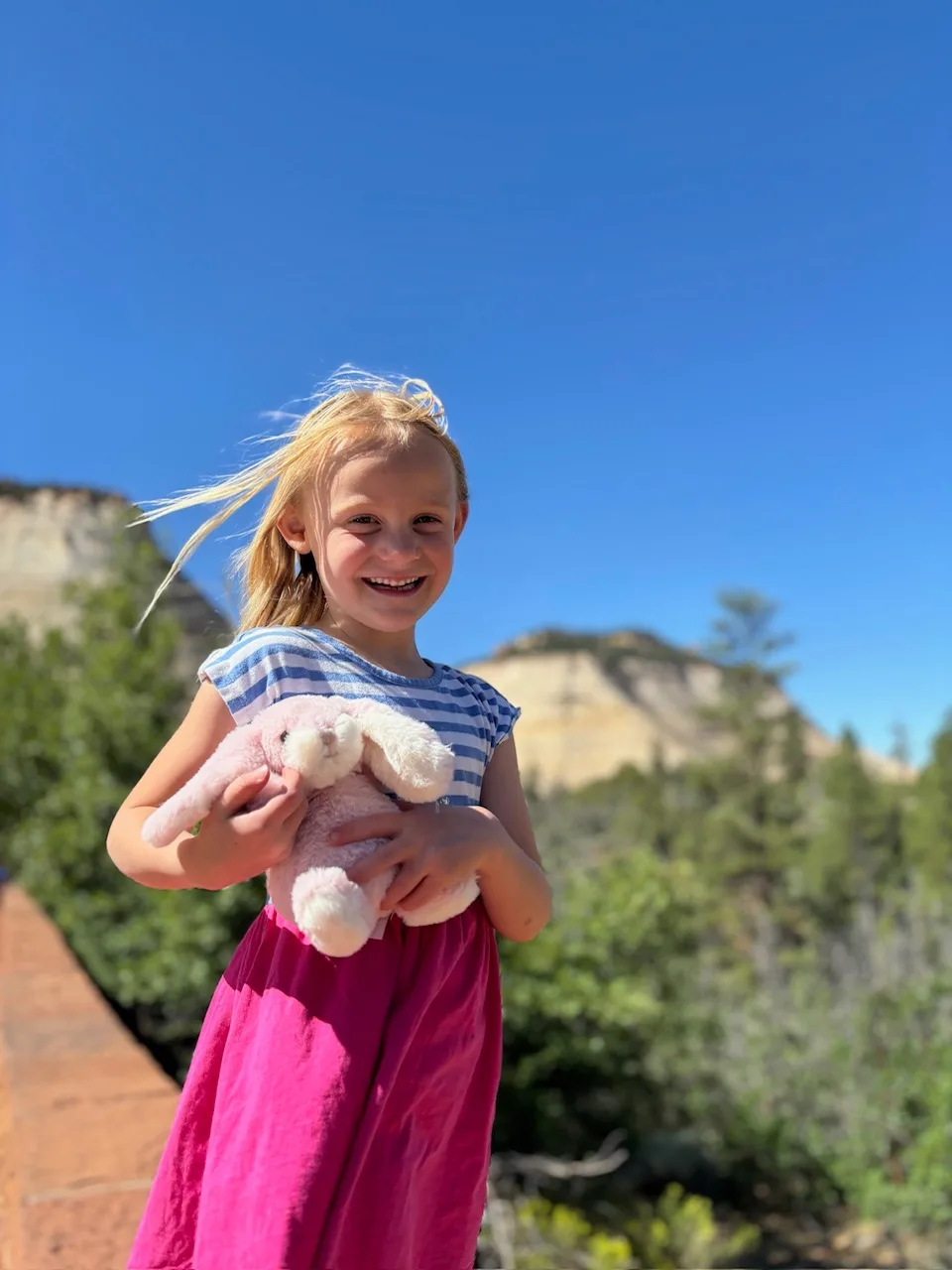 Thea’s new bunny, Melody