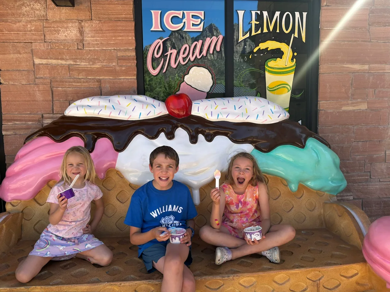 Great ice cream at Bumbleberry
