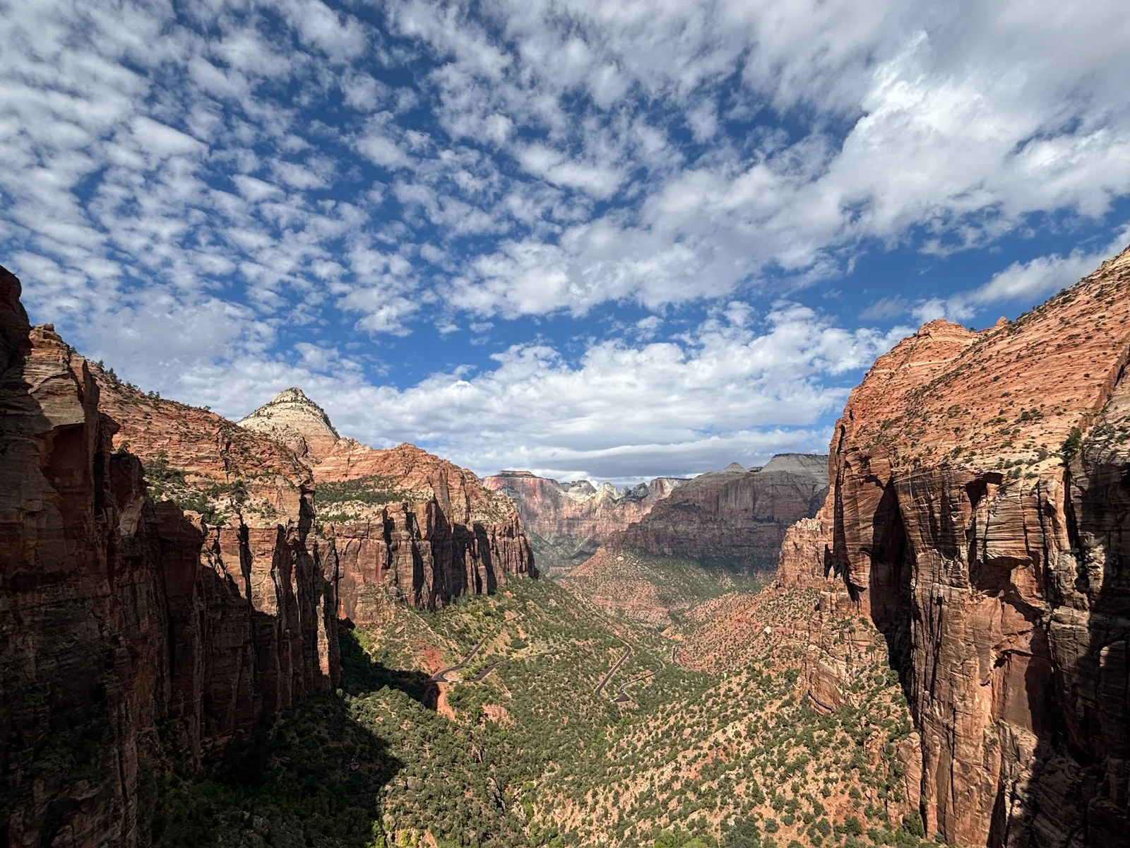 The view from Canyon Overlook - not bad!
