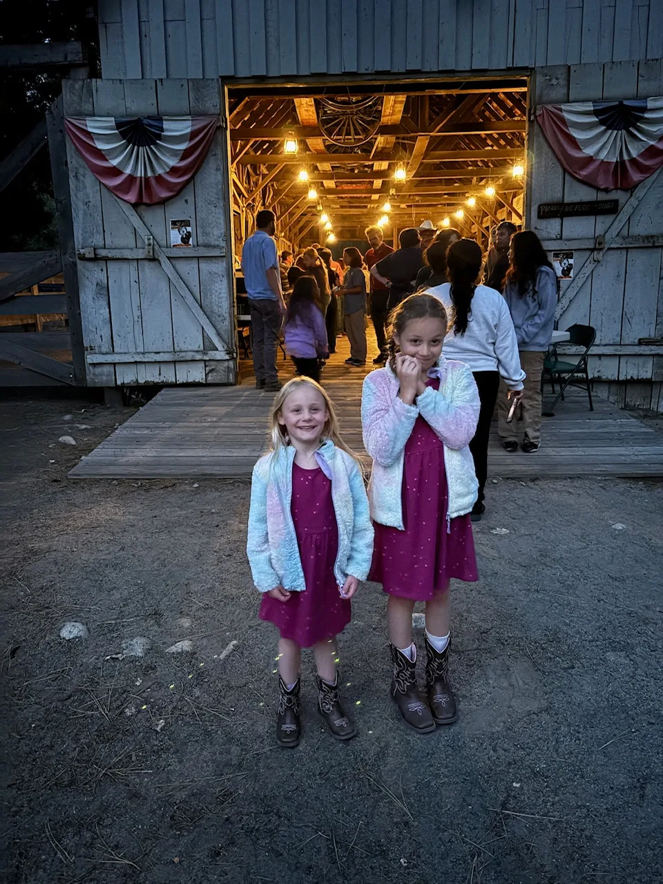 Barn dance evening at Wawona